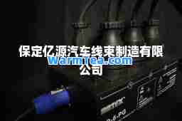 保定亿源汽车线束制造有限公司