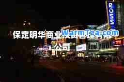 保定明华商业投资管理有限公司