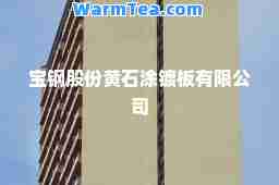 宝钢股份黄石涂镀板有限公司