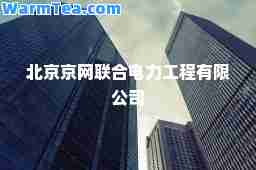北京京网联电力工程有限公司