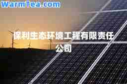 保利生态环境工程有限责任公司