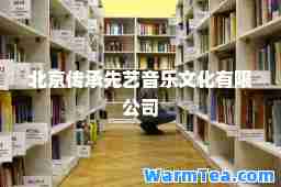 北京传承先艺音乐文化有限公司