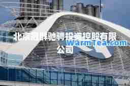 北京冠群驰骋投资控股有限公司