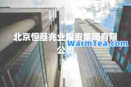 北京恒基兆业投资集团有限公司