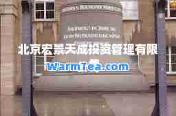 北京宏景天成投资管理有限公司