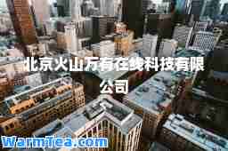 北京火山万有在线科技有限公司