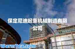 保定尼迪起重机械制造有限公司
