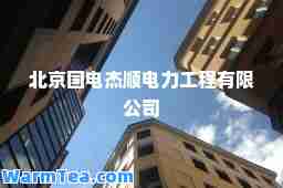北京国电杰顺电力工程有限公司