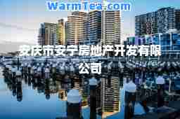 安庆市安宁房地产开发有限公司