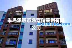 半岛承殷市场营销策划有限公司