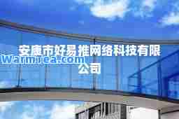 安康市好易推网络科技有限公司