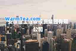 安徽建工建设投资集团有限公司