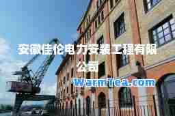 安徽佳伦电力安装工程有限公司