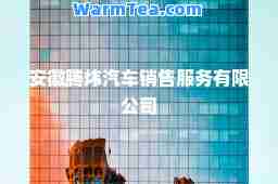 安徽腾炜汽车销售服务有限公司