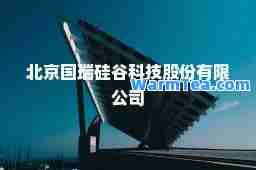 北京国瑞硅谷科技股份有限公司