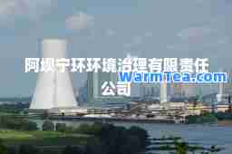 阿坝宁环环境治理有限责任公司