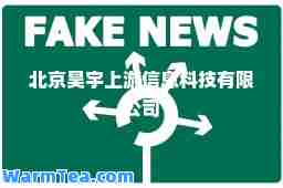 北京昊宇上游信息科技有限公司