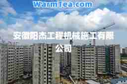 安徽阳杰工程机械施工有限公司