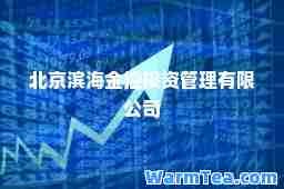 北京滨海金控投资管理有限公司