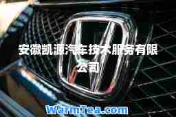 安徽凯源汽车技术服务有限公司