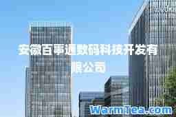 安徽百事通数码科技开发有限公司