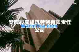 安徽毅成建筑劳务有限责任公司