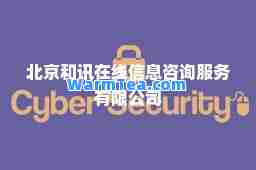 北京和讯在线信息咨询服务有限公司