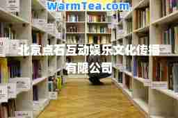 北京点石互动娱乐文化传播有限公司