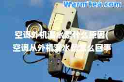 空调外机漏水是什么原因(空调从外机漏水是怎么回事)