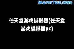 任天堂游戏模拟器(任天堂游戏模拟器pc)