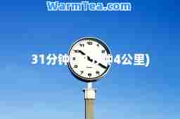 31分钟(31分钟4公里)