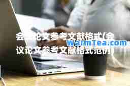 会议论文参考文献格式(会议论文参考文献格式范例)