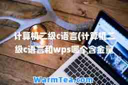 计算机二级c语言(计算机二级c语言和wps哪个含金量高)
