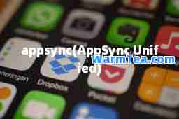 appsync(AppSync Unified)