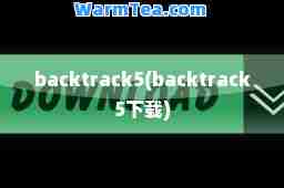 backtrack5(backtrack5下载)