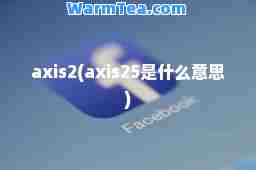 axis2(axis25是什么意思)