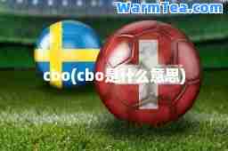 cbo(cbo是什么意思)