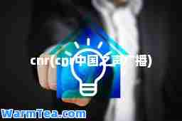 cnr(cnr中国之声广播)