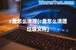 c盘怎么清理(c盘怎么清理垃圾文件)