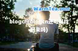 blogcn(blogcn还可以找回来吗)