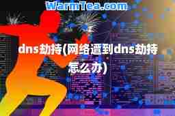 dns劫持(网络遭到dns劫持怎么办)