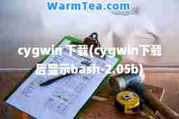 cygwin 下载(cygwin下载后显示bash-2.05b)