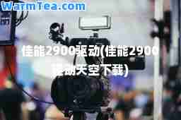 佳能2900驱动(佳能2900驱动天空下载)