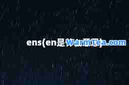 ens(en是什么意思)