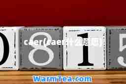 caer(caer什么意思)