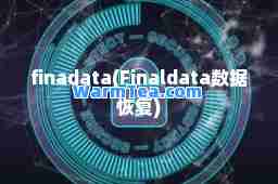 finadata(Finaldata数据恢复)