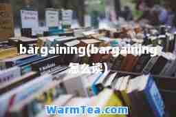 bargaining(bargaining怎么读)