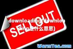 downloading(downloading是什么意思)