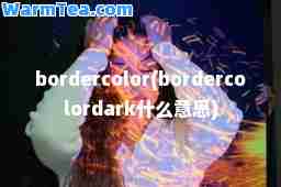 bordercolor(bordercolordark什么意思)