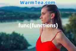 func(functions)